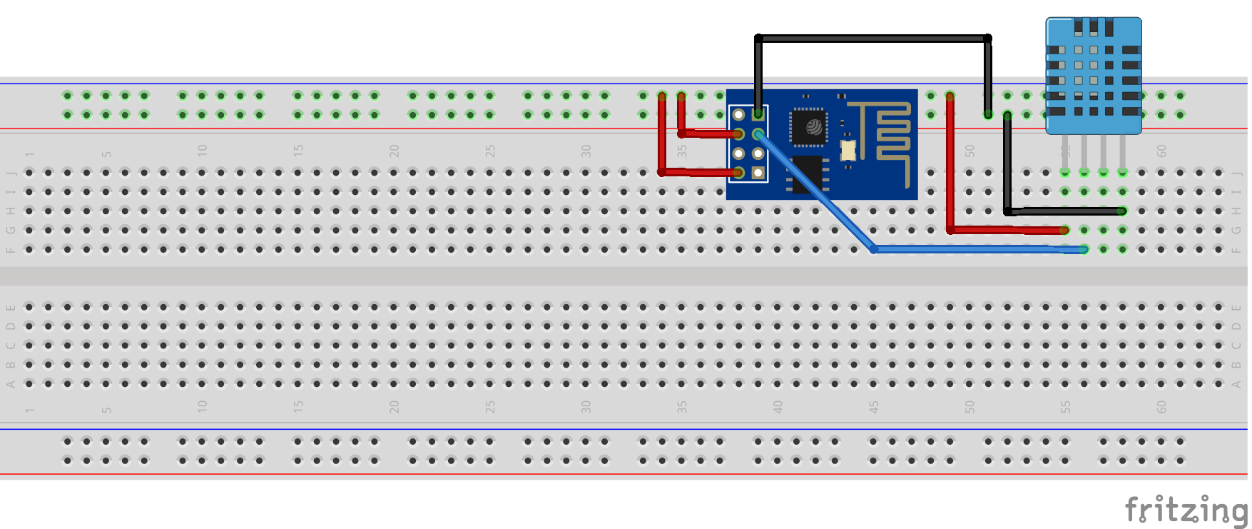 ESP 8266 - DHT11 bağlantıları